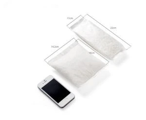 450g ক্লোজেট Refillable আর্দ্রতা শোষক ব্যাগ