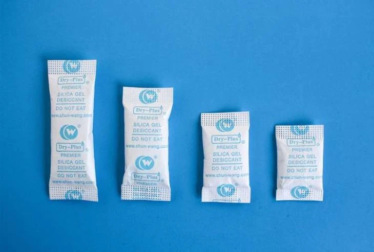 ক্যালসিয়াম ক্লোরাইড desiccant 2G পাউচ