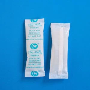 তৈলাক্ত Snack সিলিকা জেল Desiccant Sachet ব্যবহৃত