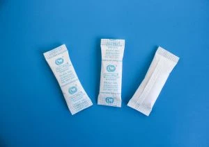 Tyvek মধ্যে সিলিকা জেল প্যাকেট