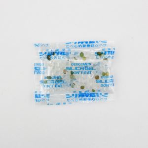 হোয়াইট সিলিকা জেল স্বনির্ধারণ Desiccant কমলা রঙের সঙ্গে মিলিত