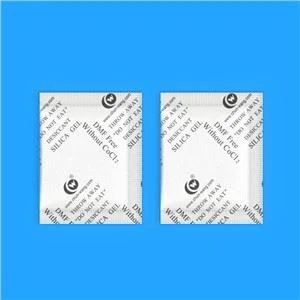 2 জি সিলিকা জেল ডেসিক্যান্ট Sachet ড্রায়ার ব্যাগ সংমিশ্রণ কাগজ