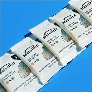 সূচক সহ সিলিকা জেল ডেসিক্যান্ট